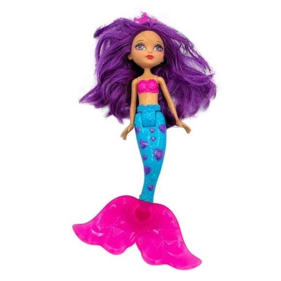 Mattel Other - Barbie Fairytale Mermaid Doll 8" Purple Hair Mattel